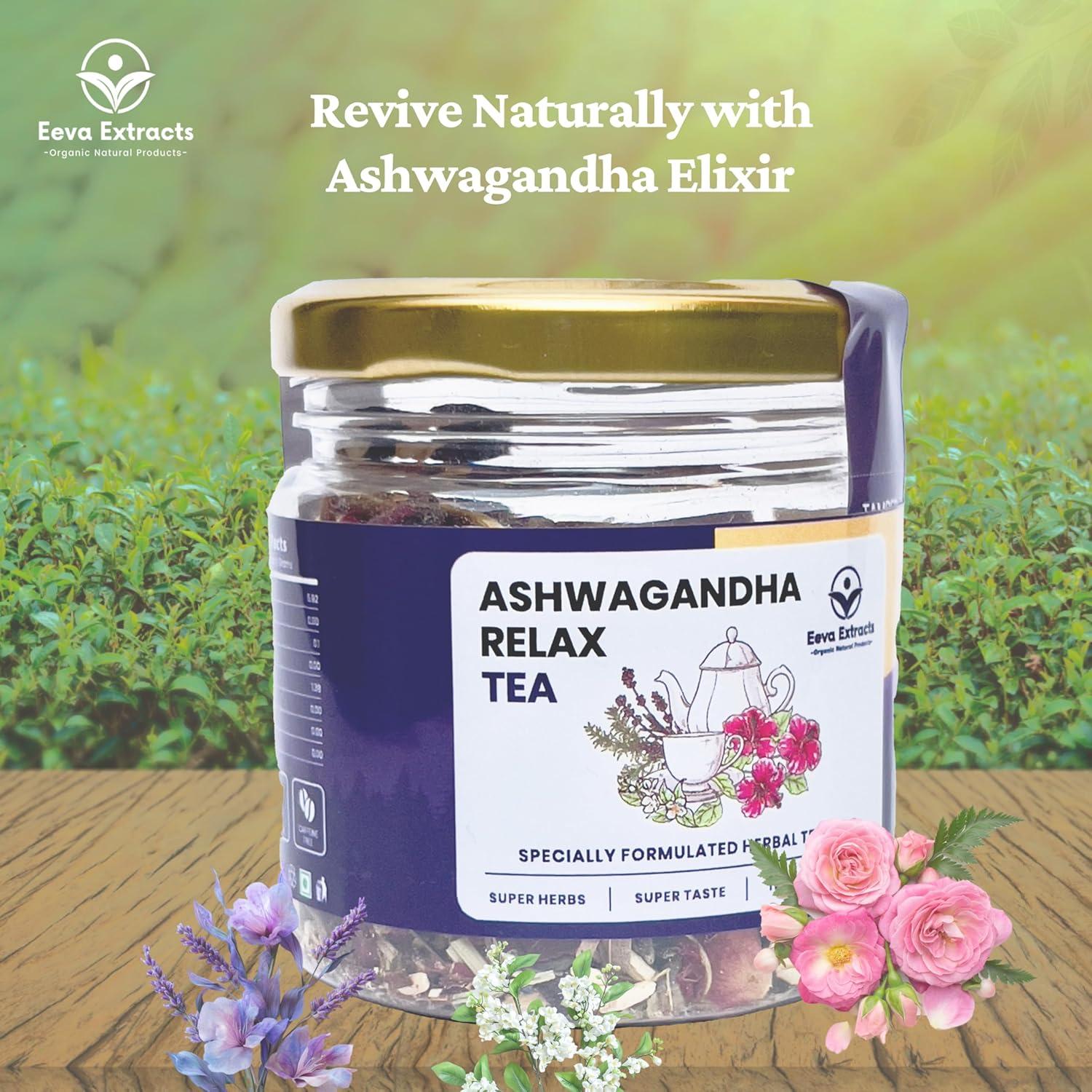 Té Herbal Relajante Eeva Extracts con Ashwagandha 25g