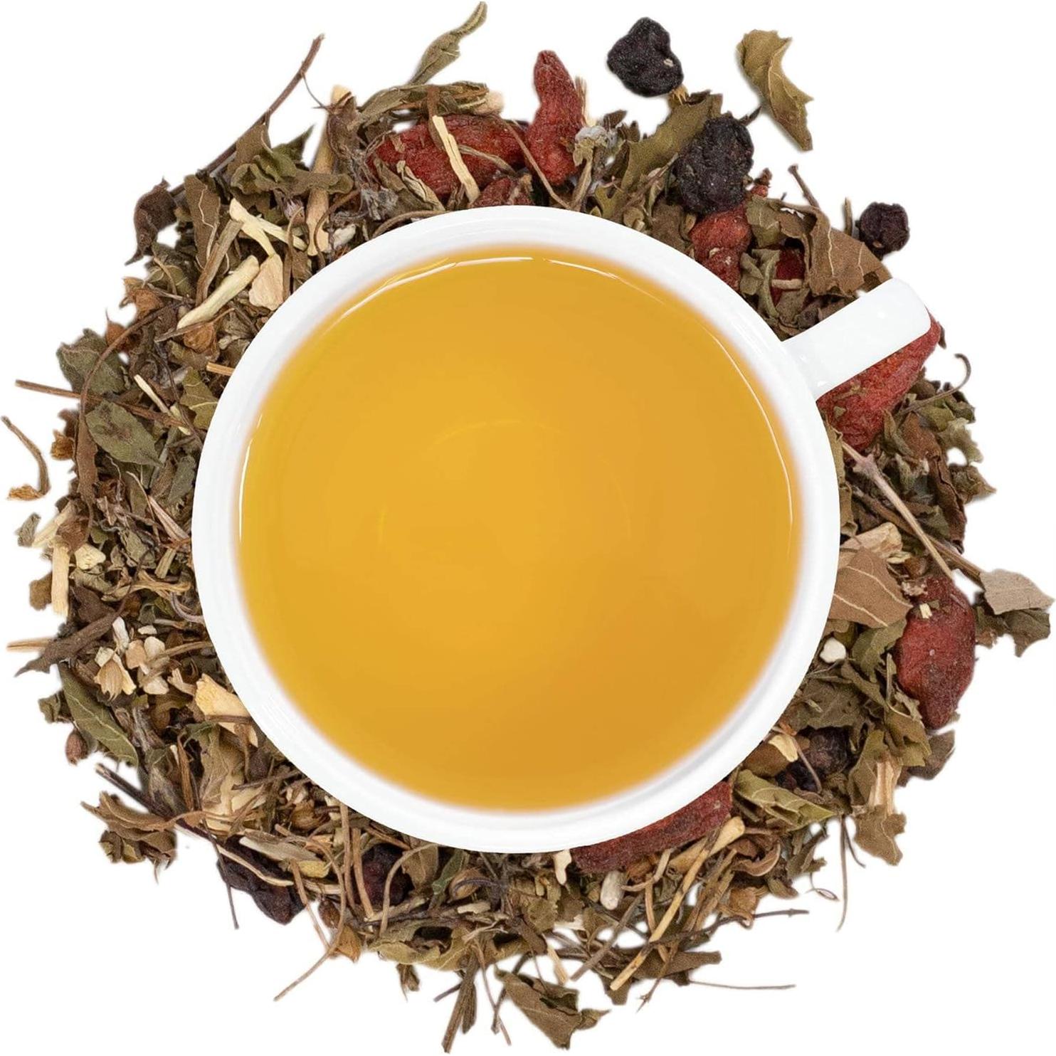 Té Herbal Adaptógeno Orgánico 226g - Full Leaf Tea Co.