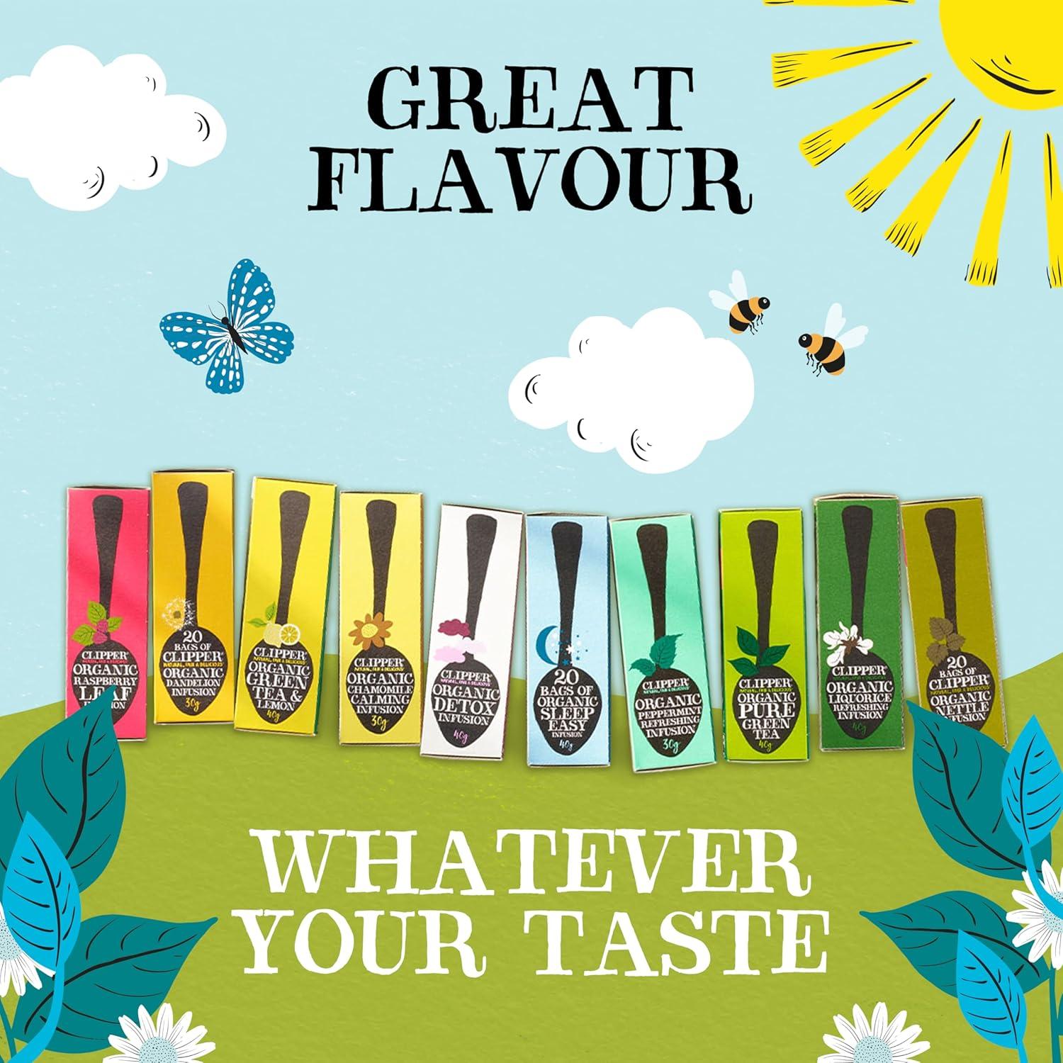 Té Herbal Clipper Snore & Peace Manzanilla y Lavanda - 50 Bolsitas