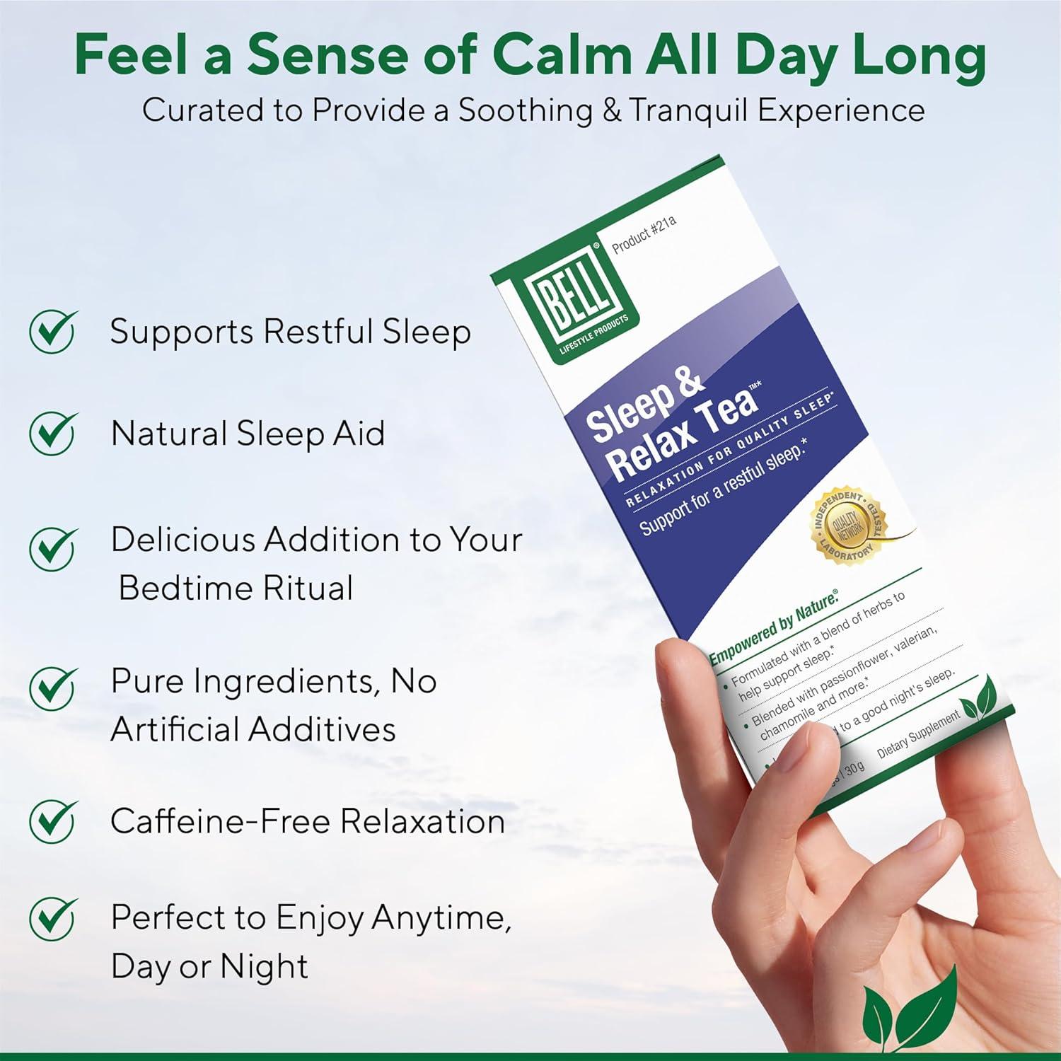 Té Herbal para Dormir Bell Lifestyle - 20 Bolsitas Sin Cafeína