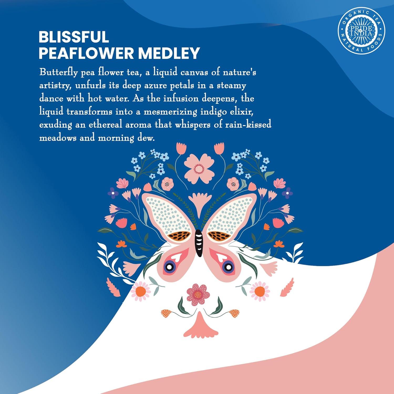 Té de Flor de Guisante Mariposa Orgullo de India 28.3g
