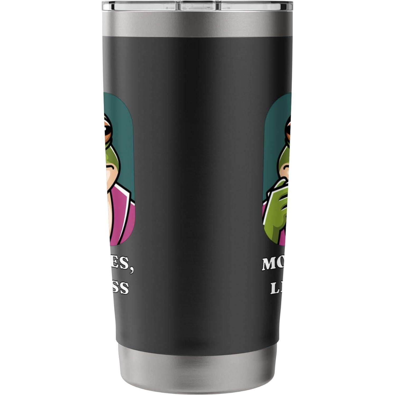 Vaso Térmico Acero Inoxidable 20 oz Steep & Sass Negro