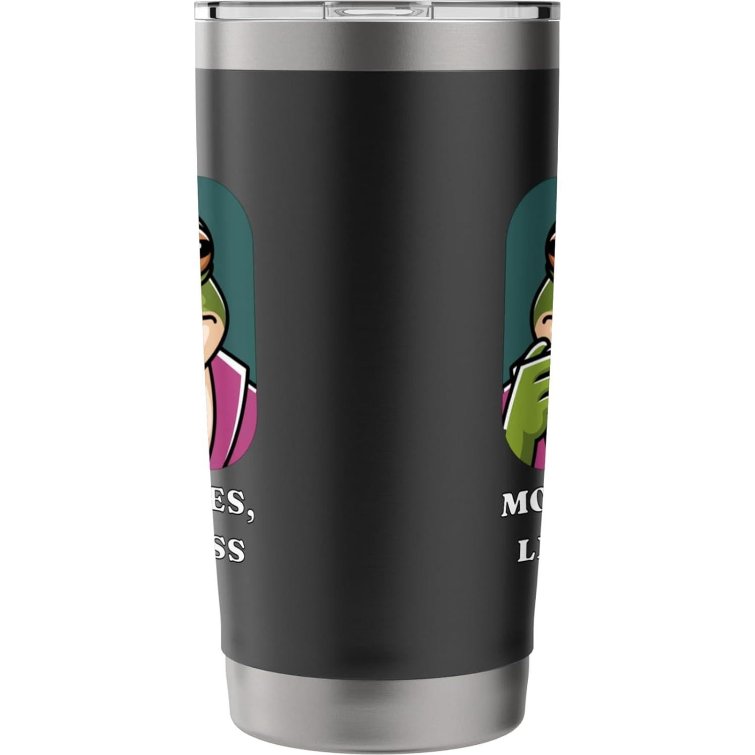 Vaso Térmico Acero Inoxidable 20 oz Steep & Sass Negro