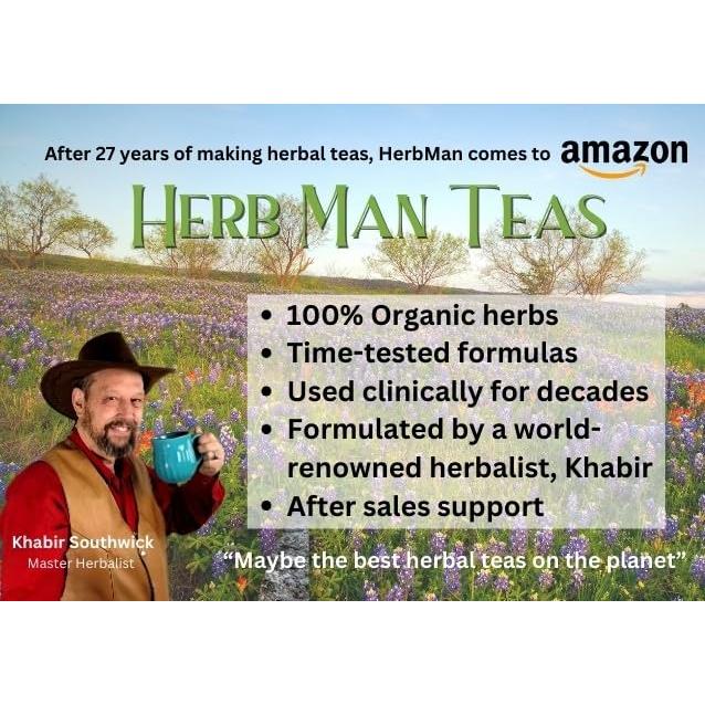 Té de Sueño Herb Man Teas - Mezcla Knock-out 56.7g