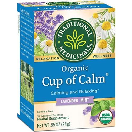 Té de hierbas orgánico Traditional Medicinals Cup of Calm - 48 bolsas