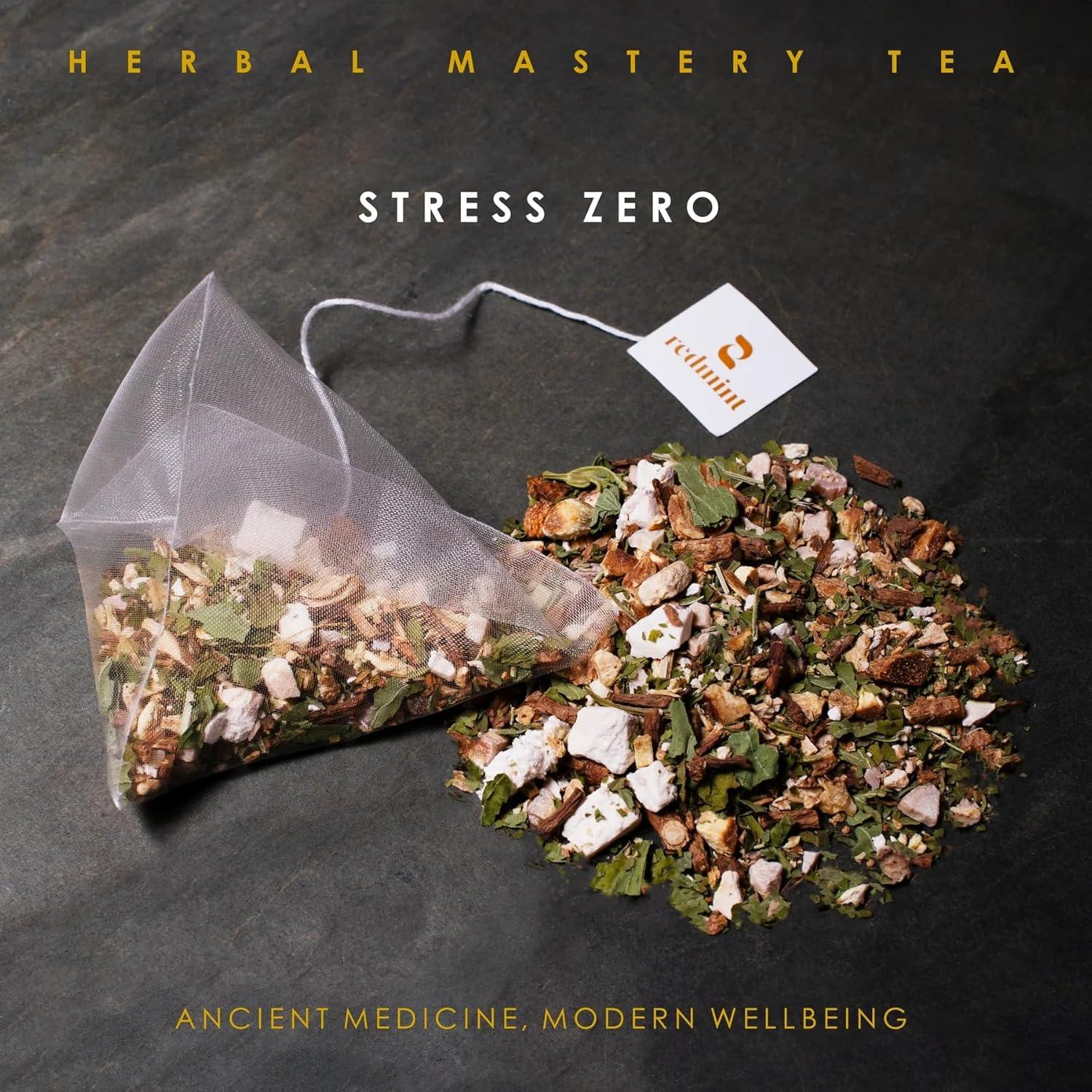Té Herbal Redmint Stress Zero - 10 Bolsitas Relajantes
