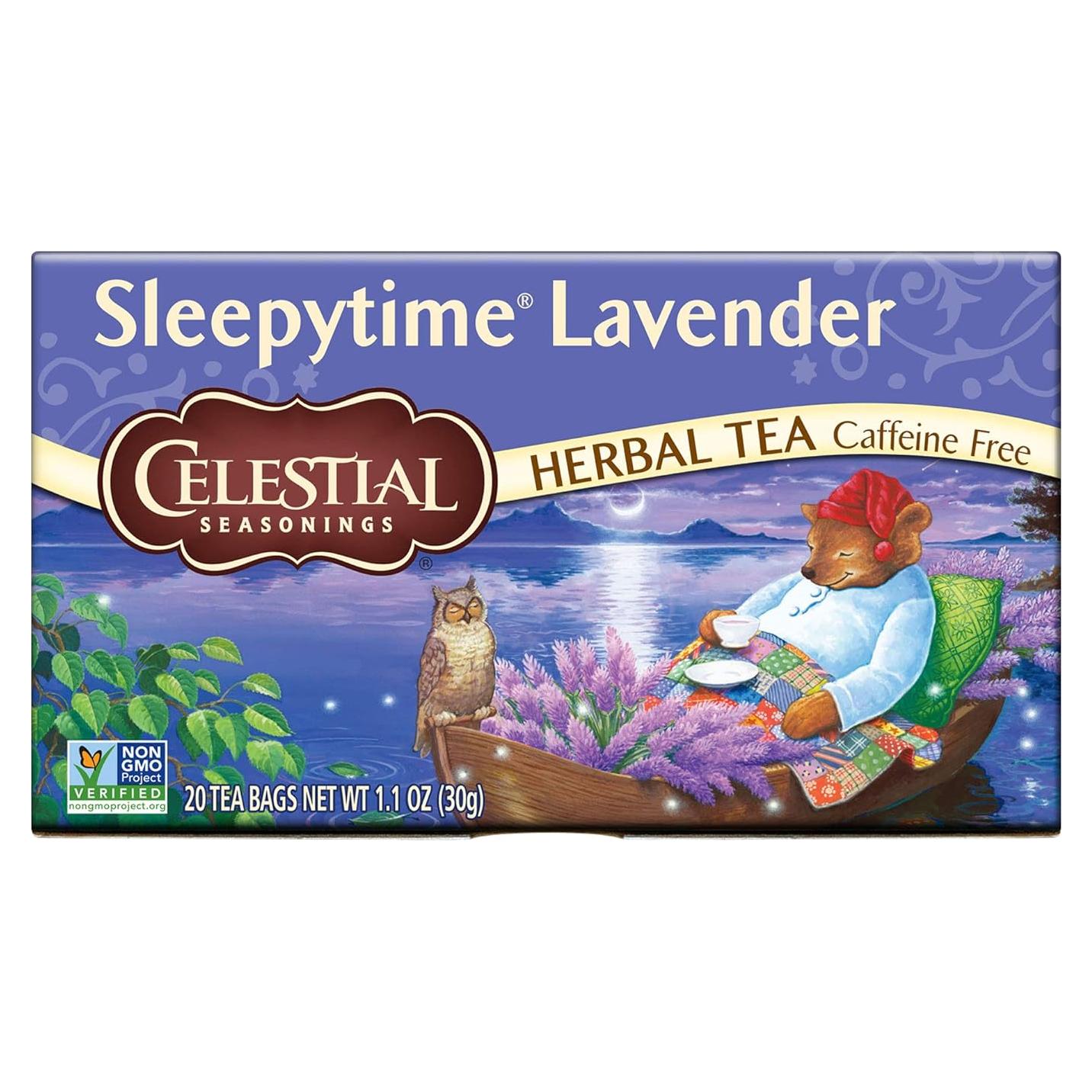 Té Herbal Celestial Seasonings Sleepytime Lavanda 20 Bolsitas