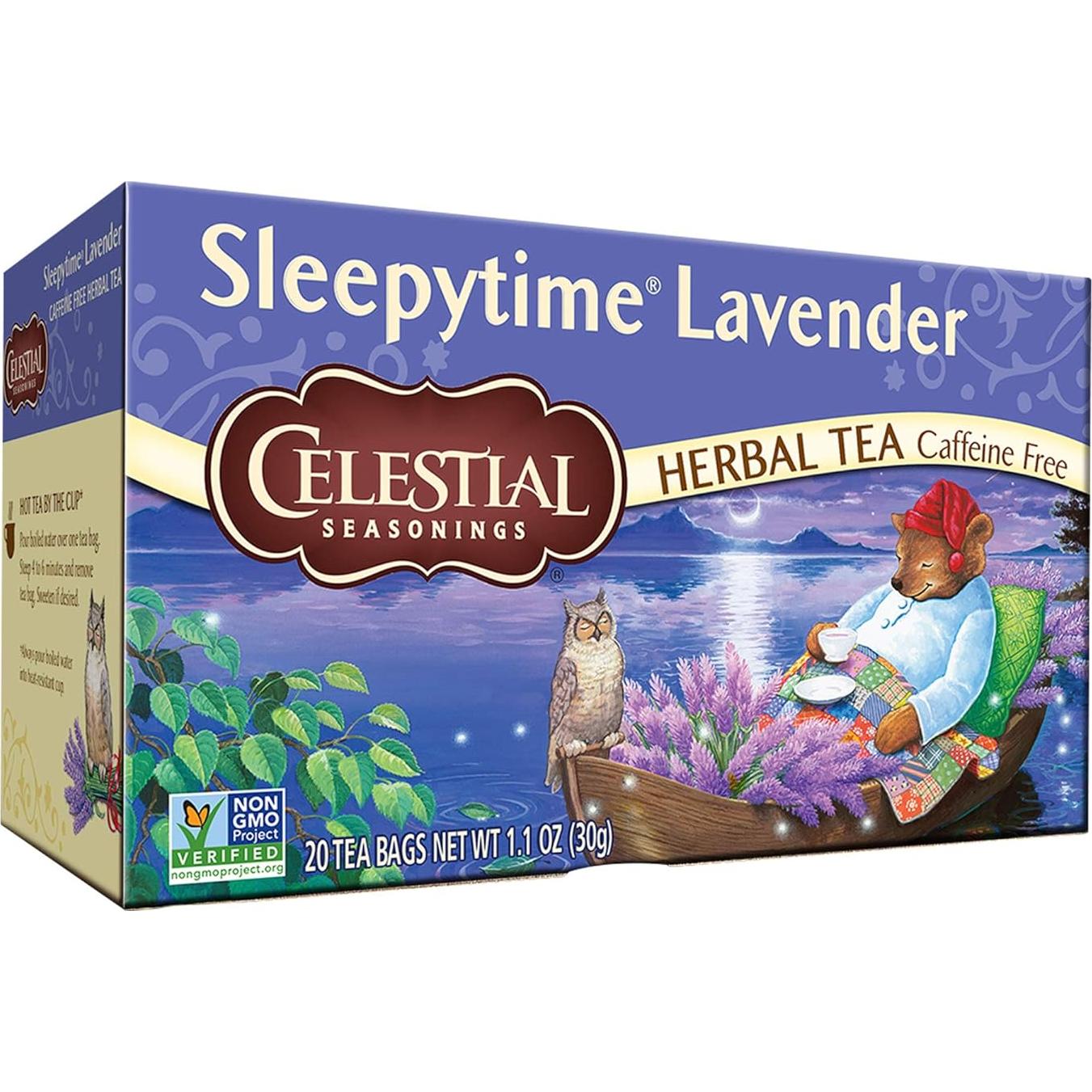 Té Herbal Celestial Seasonings Sleepytime Lavanda 20 Bolsitas