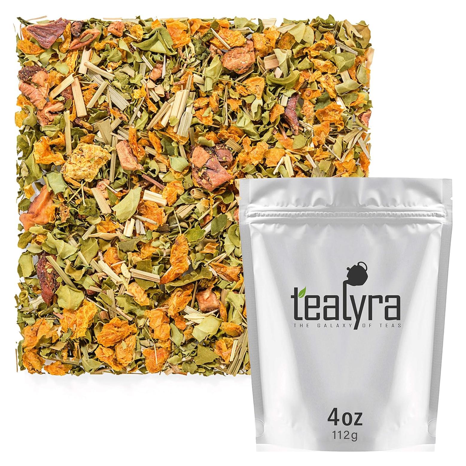 Té Herbal Suelto Tealyra Moringa y Espino Marino 113g