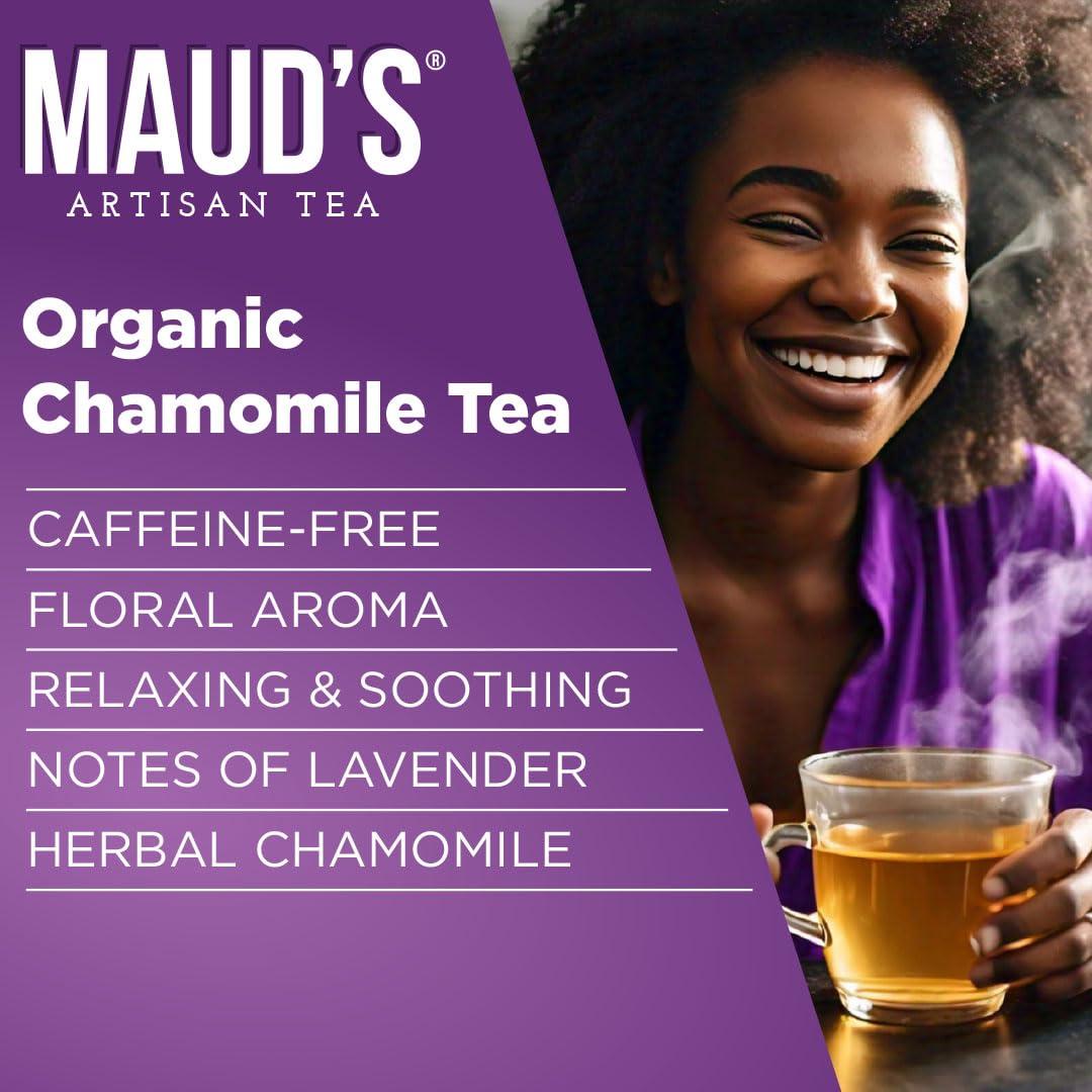 Té Orgánico de Manzanilla y Lavanda Maud - 24 Cápsulas Reciclables
