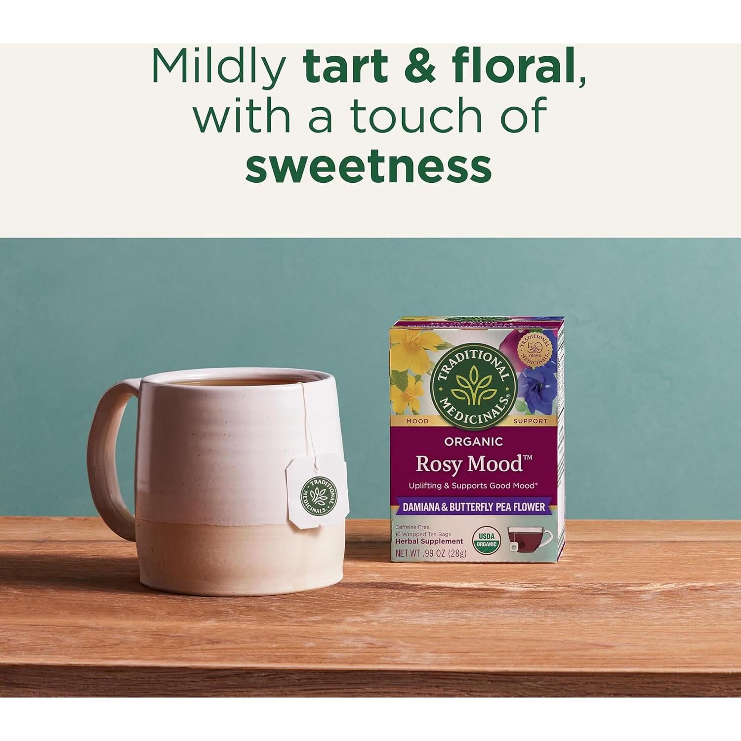 Té Medicinal Tradicional Orgánico Rosado 16 Bolsas 59g