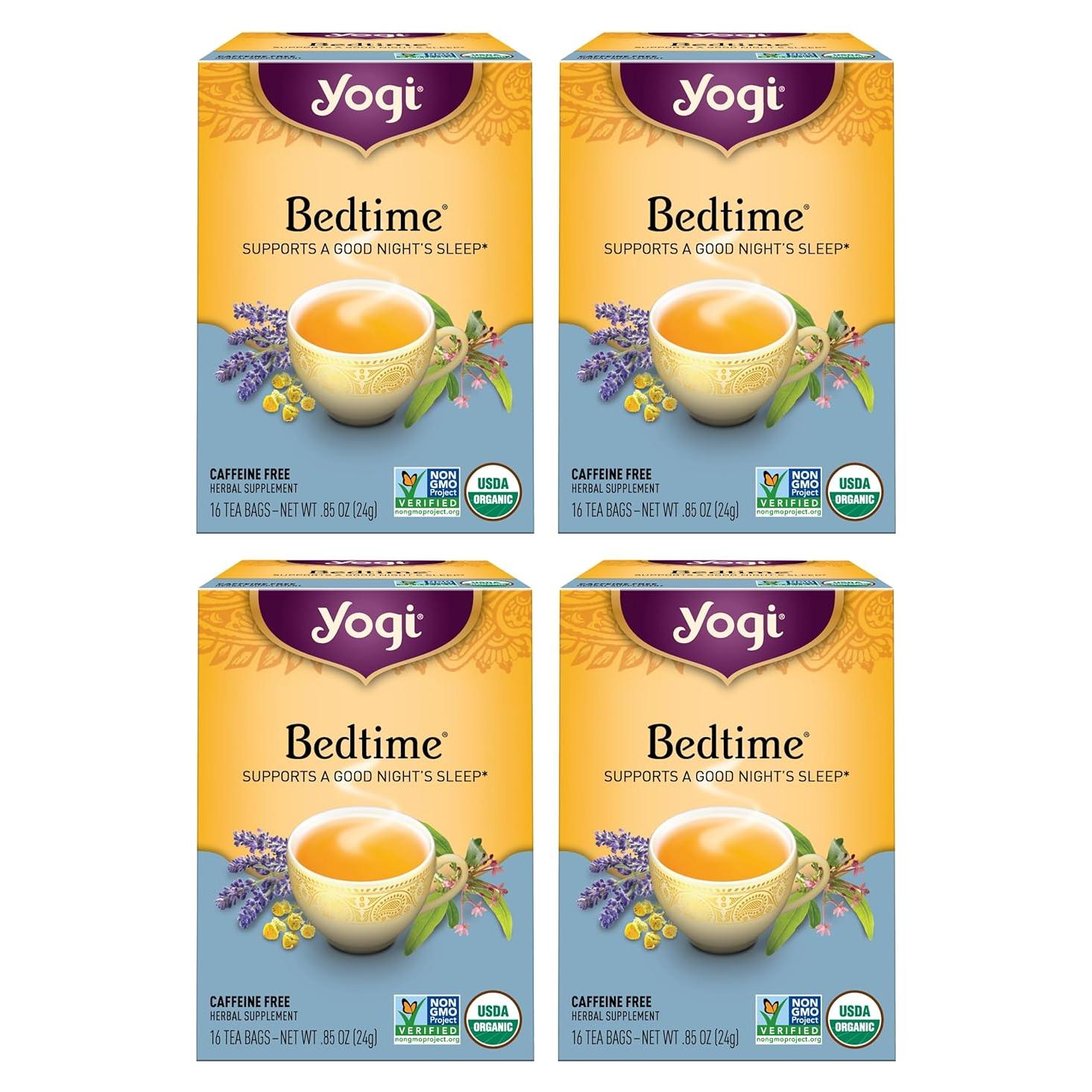 Té Yogi para Dormir - 64 Bolsitas Orgánicas de Manzanilla