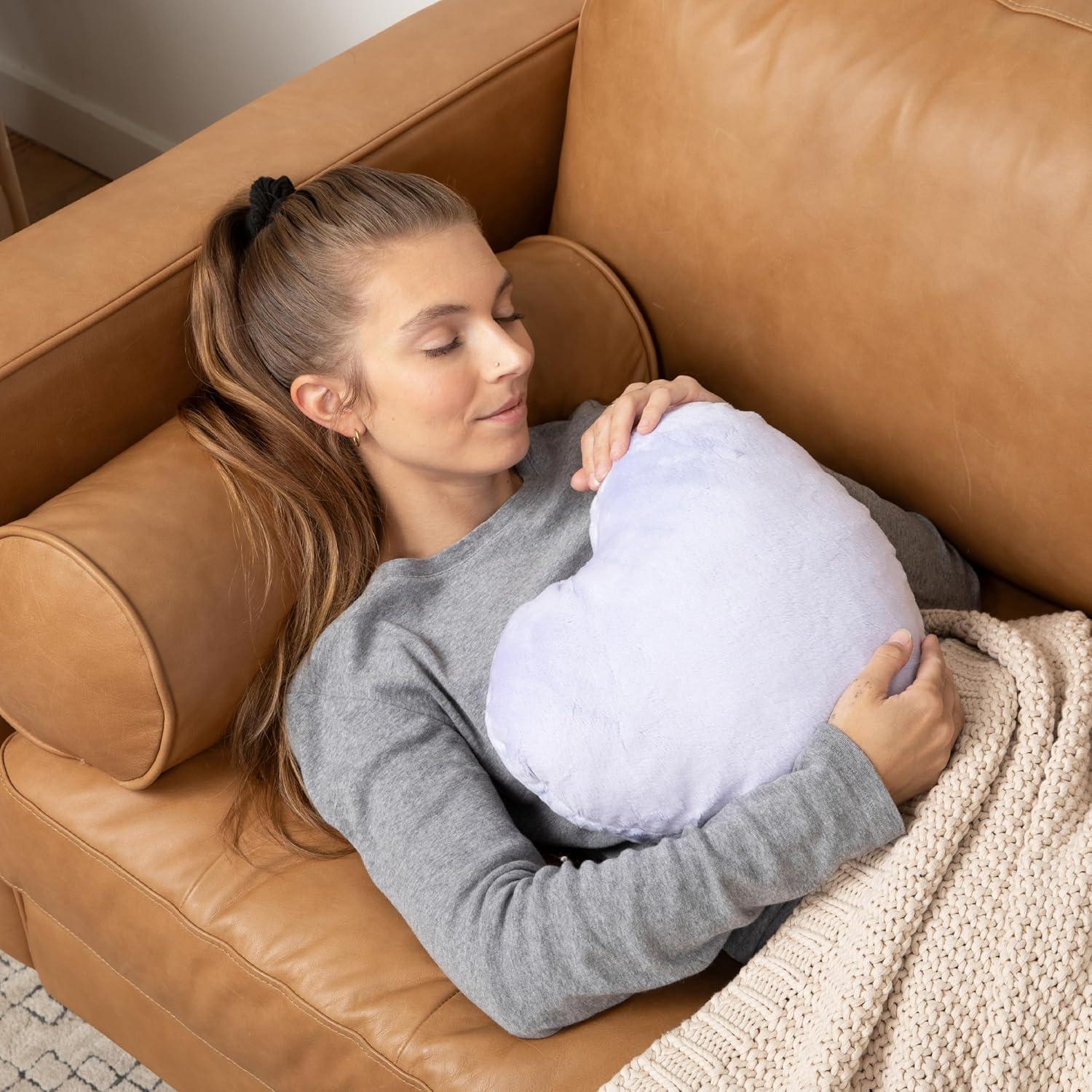 Almohada Corazón Hugimals Lavanda 2.27 kg para Relajación