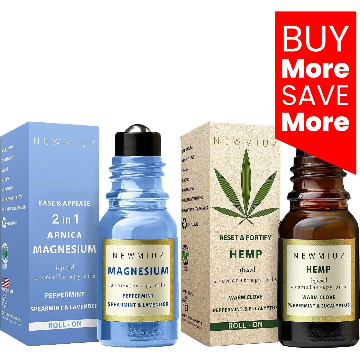 Roll-On Aromaterapia para Dolores de Cabeza Miuz - 2 Piezas