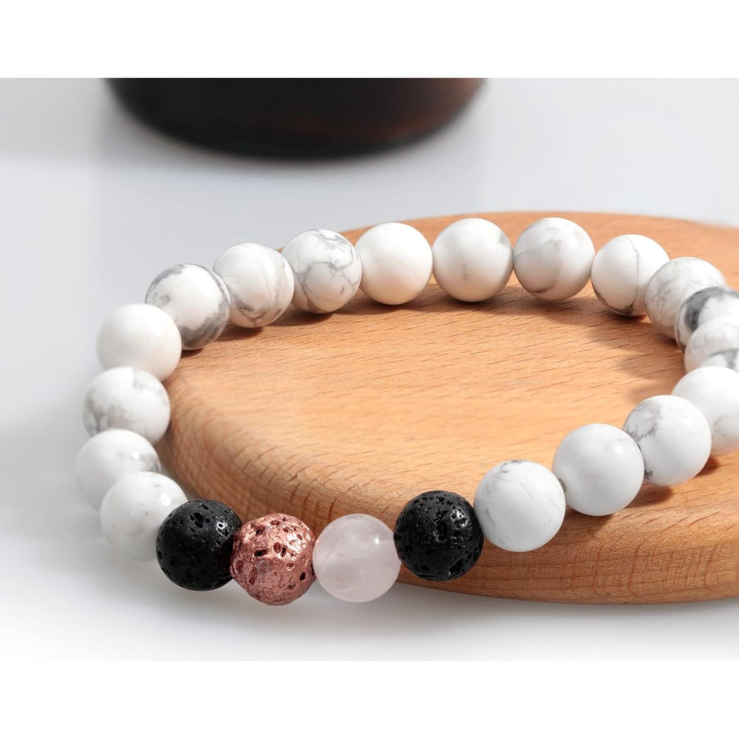 Pulsera de Lava Difusora de Aceite Esencial Haoze 19 cm