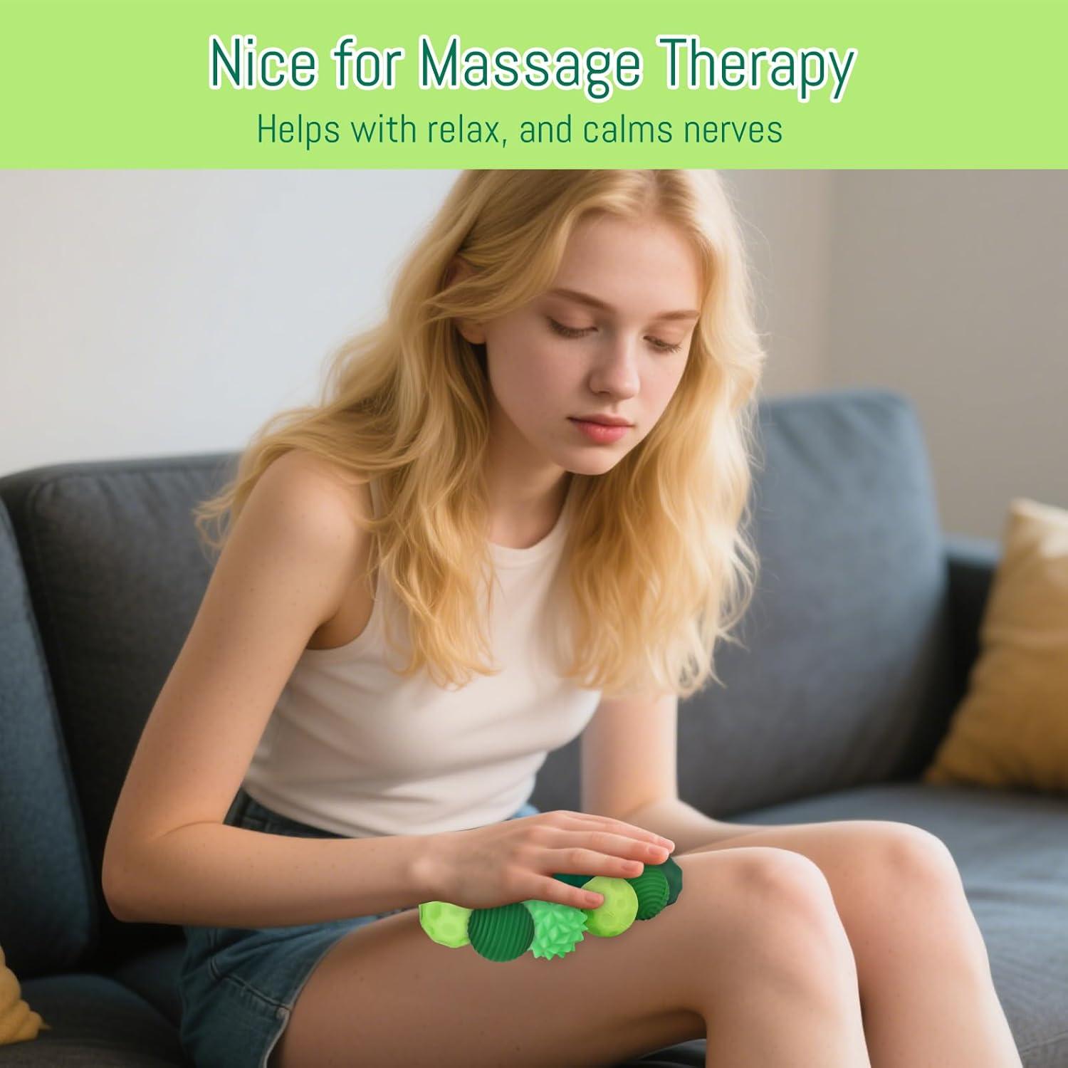 Juego de 4 Pelotas Sensoriales Lymocsu - Alivio Estrés y Ansiedad