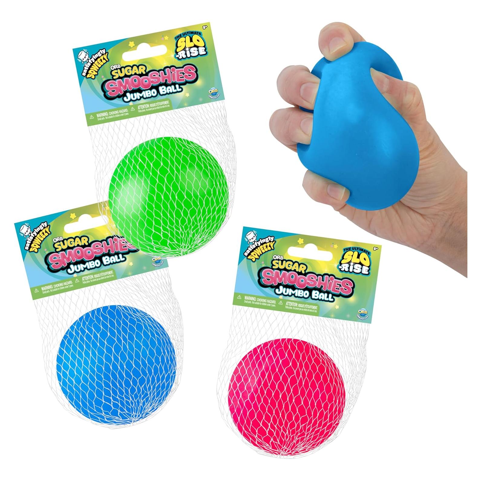 Paquete de 3 Bolas Smooshies de Azúcar ORB - 6.99 cm