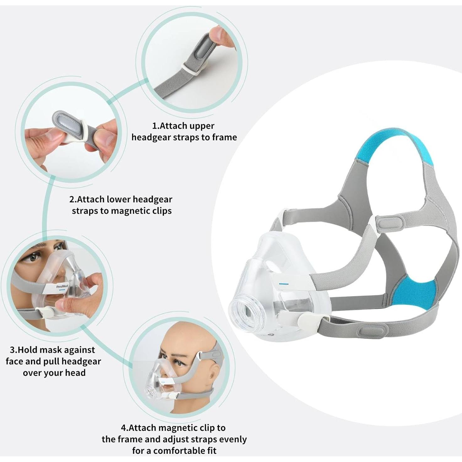 Cabezal de Reemplazo Ajustable Anzorhal para F20/N20 - 2 Paquetes