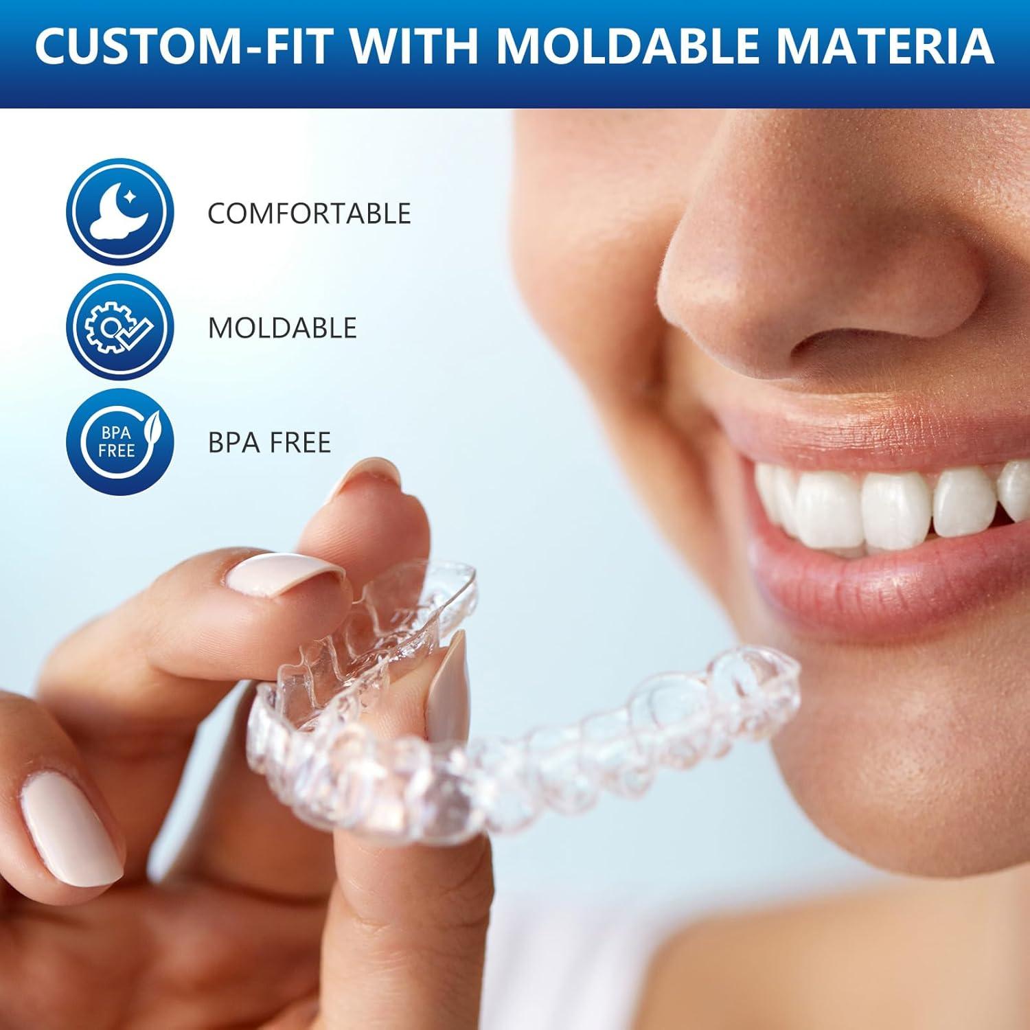 Protector Bucal Neateeth para Rechinar Dientes Nocturno con 12 Tabletas