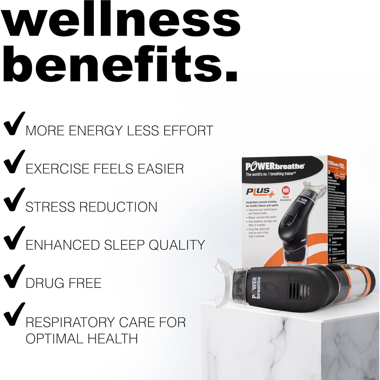 Entrenador Respiratorio POWERbreathe LSI-PLUS - Resistencia Media