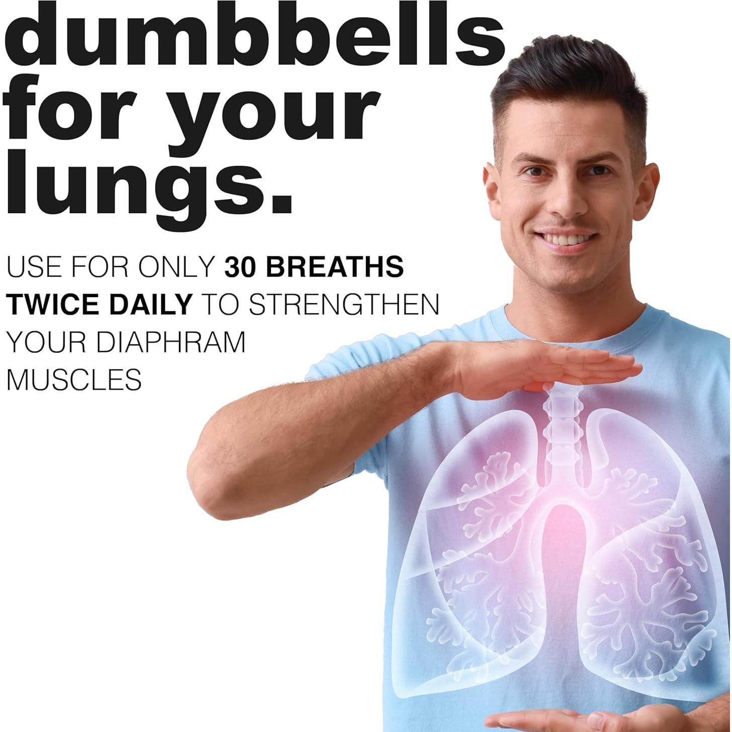 Entrenador Respiratorio POWERbreathe LSI-PLUS - Resistencia Media