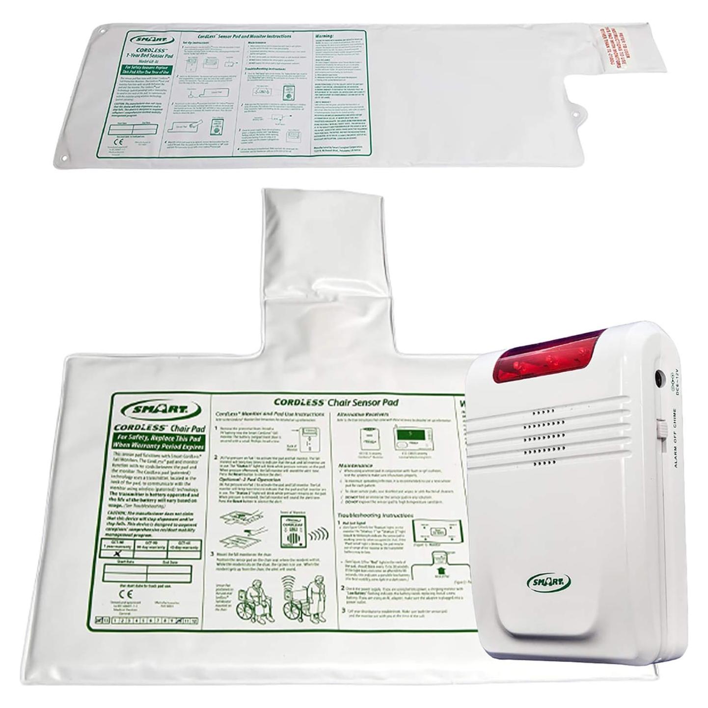 Alarma Inalámbrica Smart Caregiver con Sensores de Cama y Silla