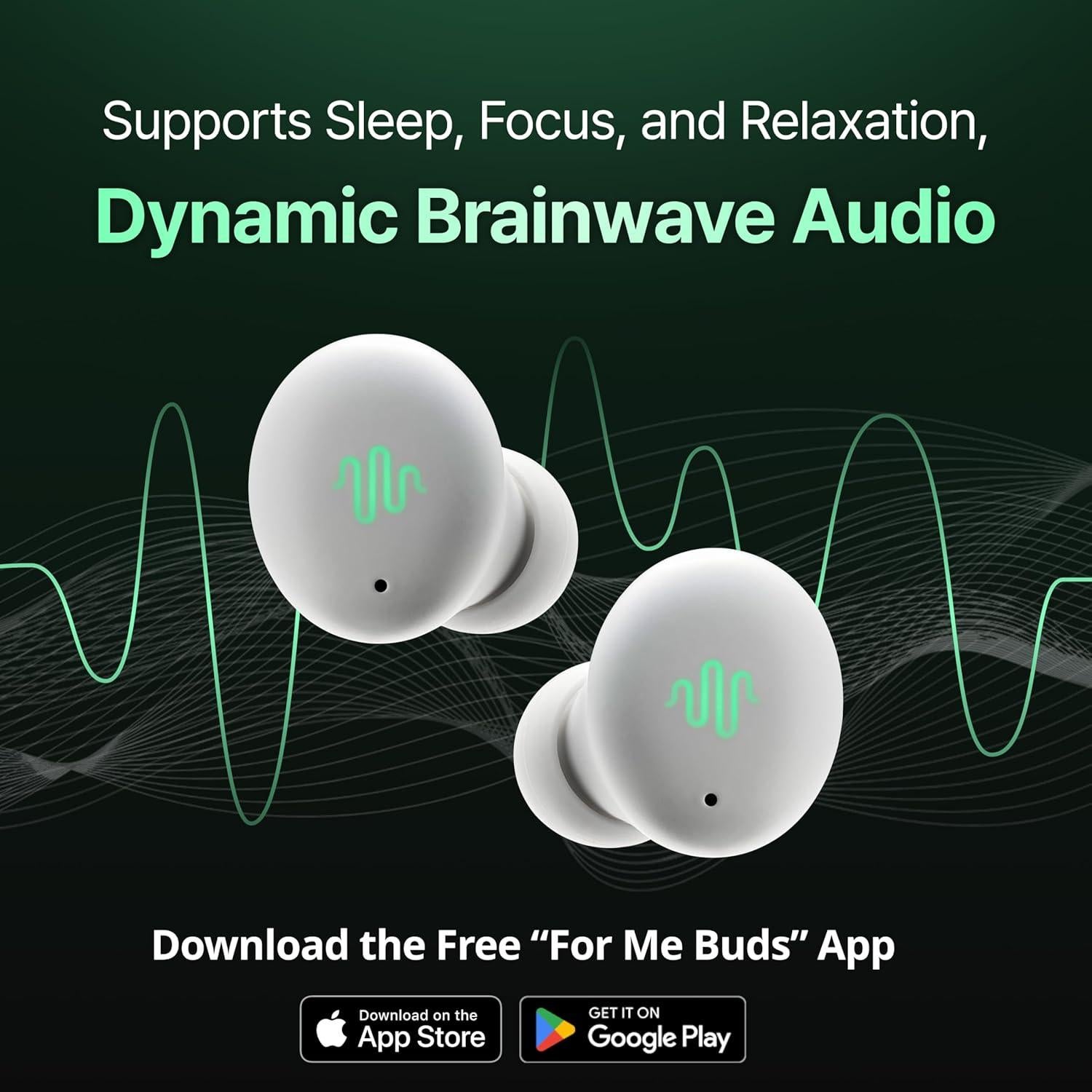 Auriculares Bluetooth SLEEPWAVE SW-F100 con Sensor de Frecuencia Cardíaca