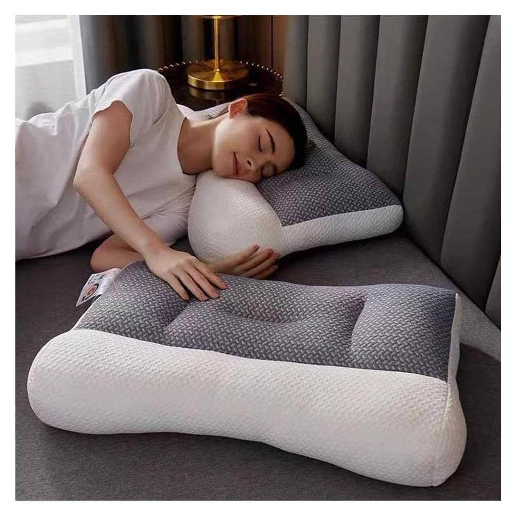 Almohada Ortopédica HINNVCL para Apnea del Sueño 38x58cm