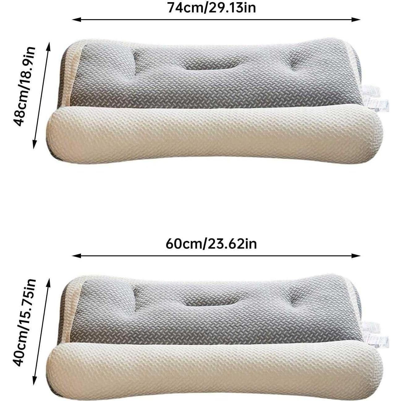 Almohada Ortopédica HINNVCL para Apnea del Sueño 38x58cm