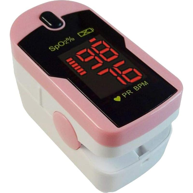 Oxímetro de Pulso Concord Rosa - Medición SpO2 y Frecuencia Cardíaca