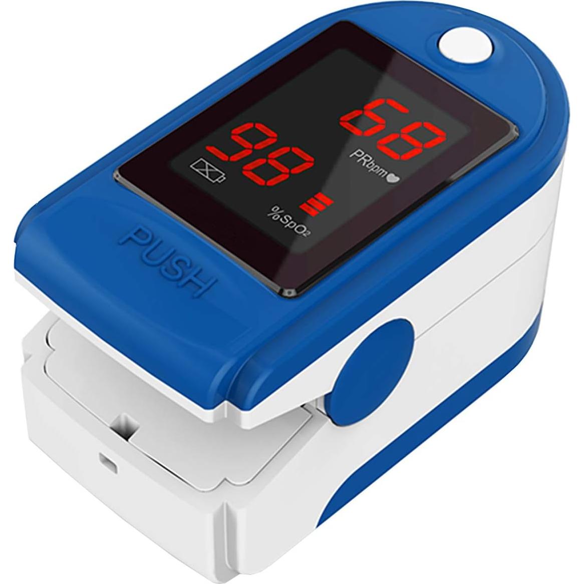 Oxímetro de Pulso Concord Basics - Monitor SpO2 y Pulso Azul