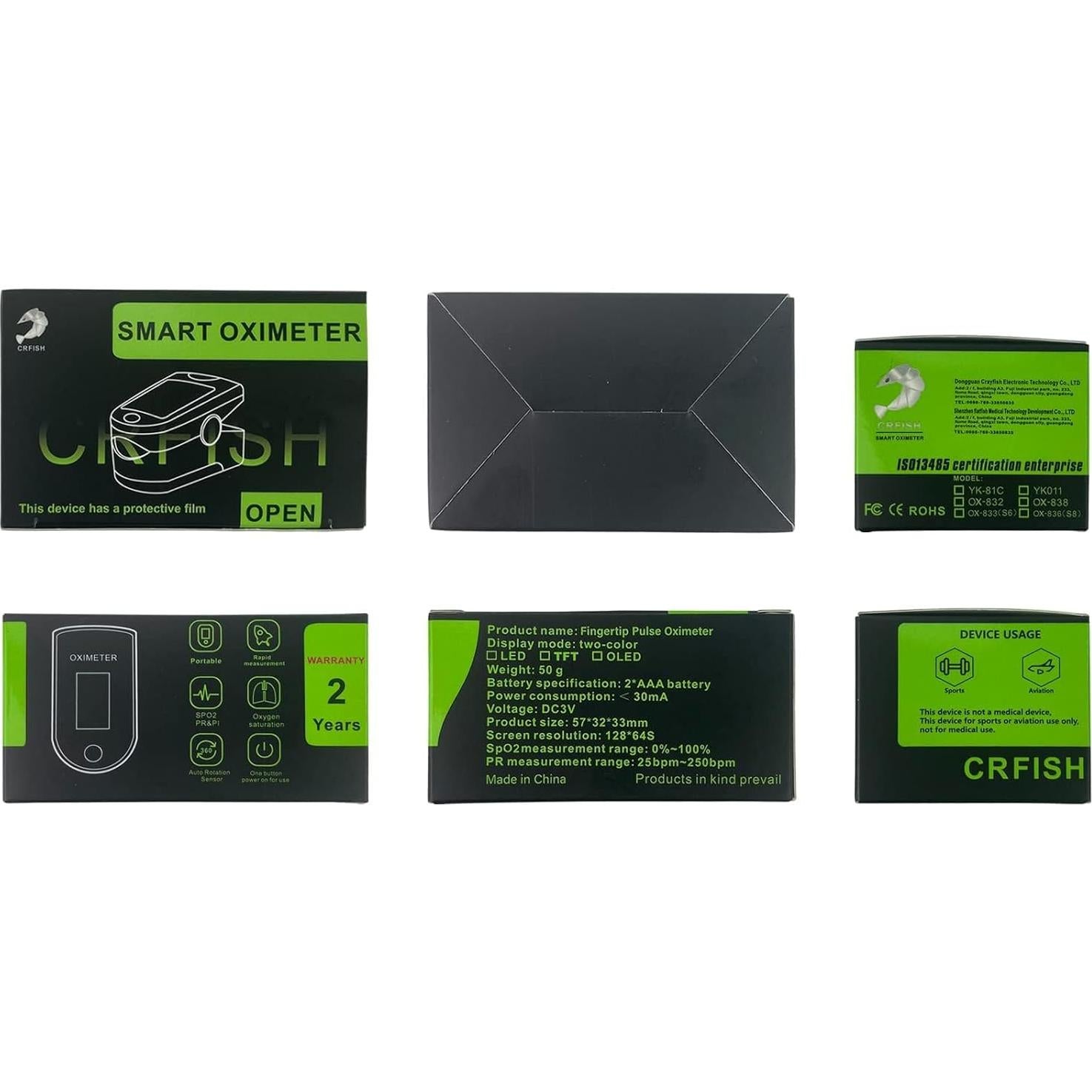 Oxímetro de Pulso JUYII Rosa, Monitor de Saturación SpO2