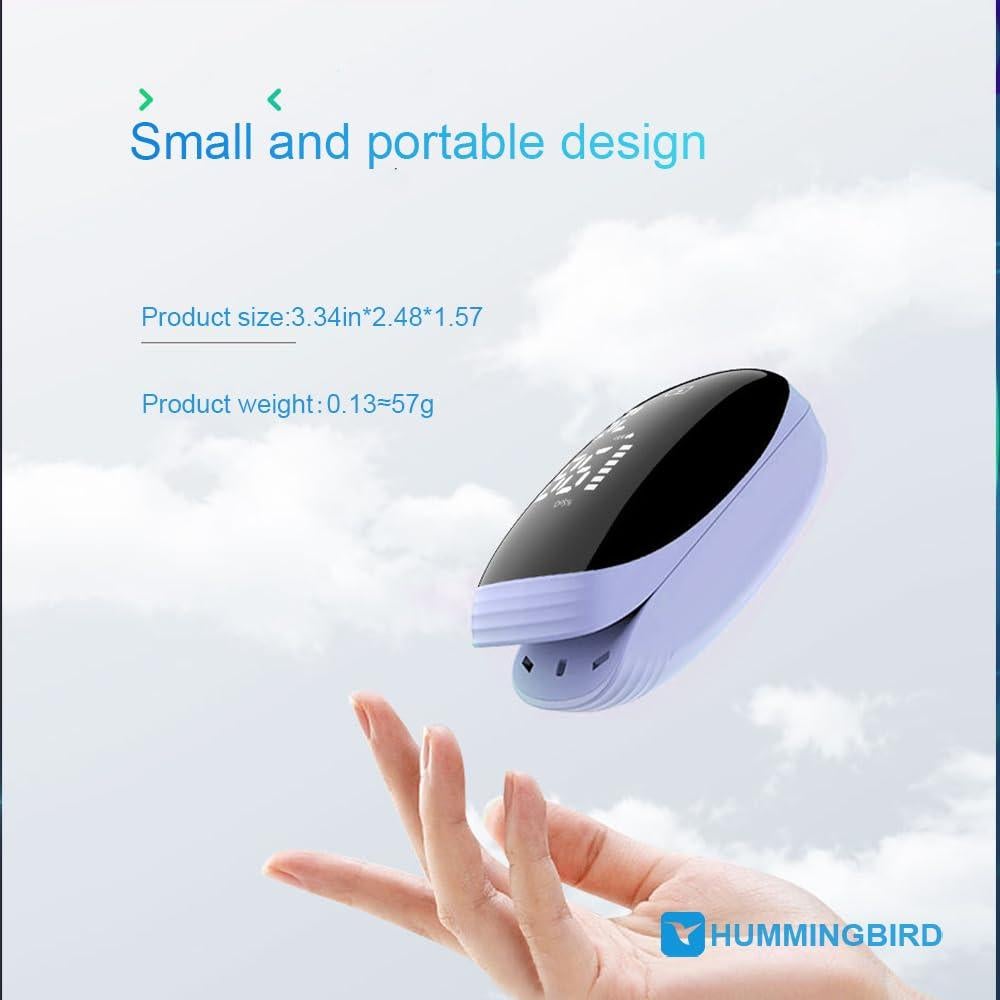 Oxímetro de Pulso Hummingbird Recargable para Deportes