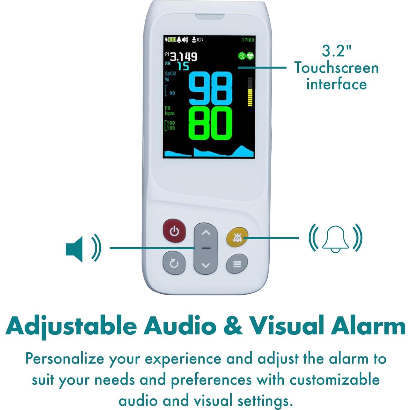 Oxímetro de Pulso CMI Health CH-100 - Mide SpO2 y Pulso
