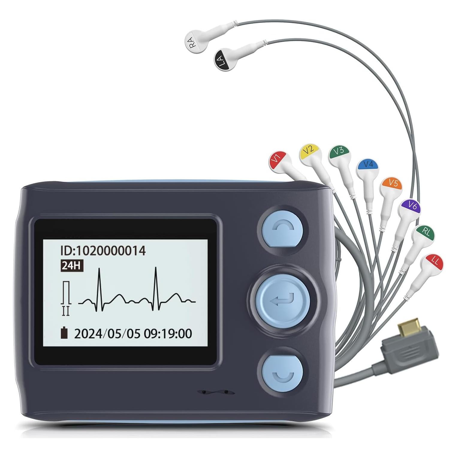 Monitor de Corazón Livenpace TH12 12 Derivaciones 24 Horas