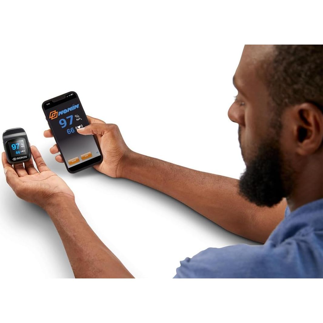 Oxímetro de Pulso Nonin TruO2 OTC Inalámbrico Grado Médico