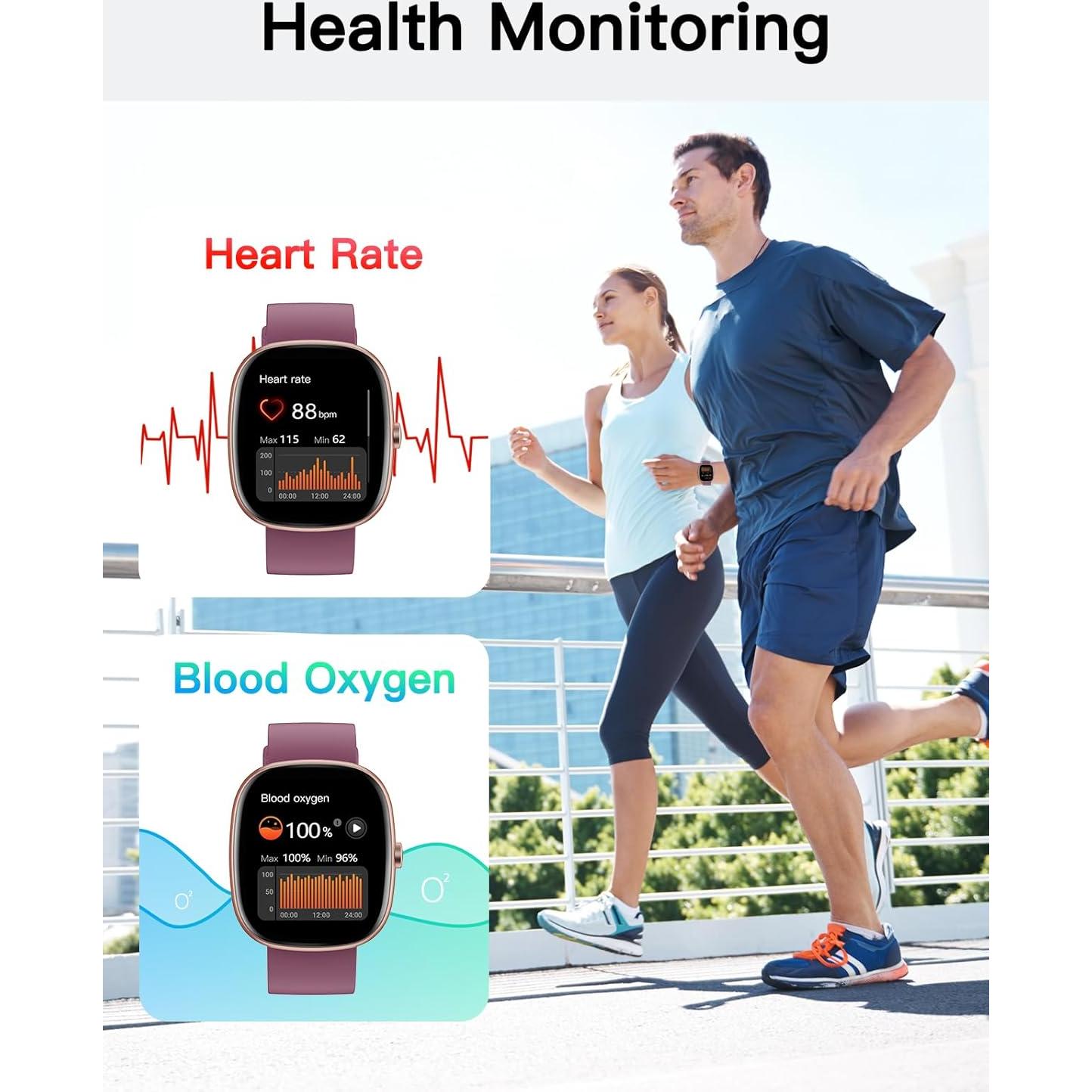 Reloj Inteligente Fitness SHANG WING 1.85" Monitoreo Salud