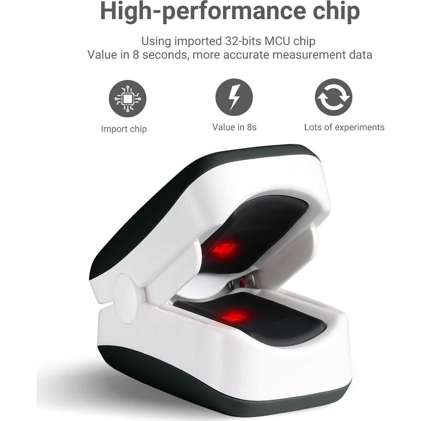 Oxímetro de Pulso de Dedo ESPOO YM201 - Monitor de Oxígeno