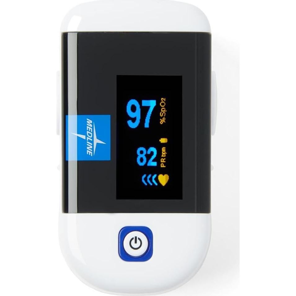 Oxímetro de Pulso Bluetooth Medline HCSM70T con Pantalla OLED