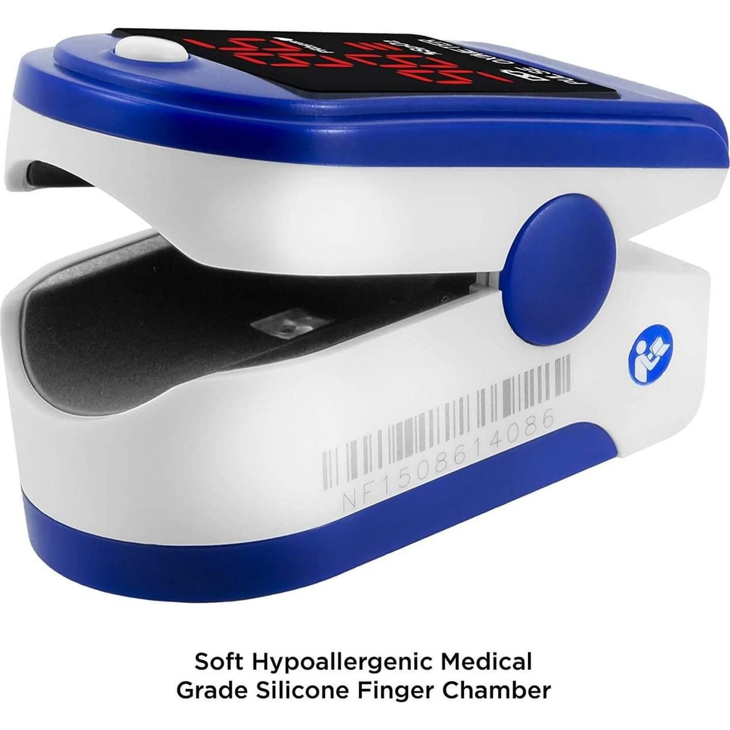 Oxímetro de Pulso FL400 Facelake con Estuche y Baterías