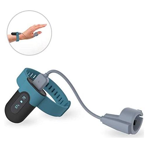 Banda de Oxígeno en Sangre FaceLake FL330 con Sensor de Anillo