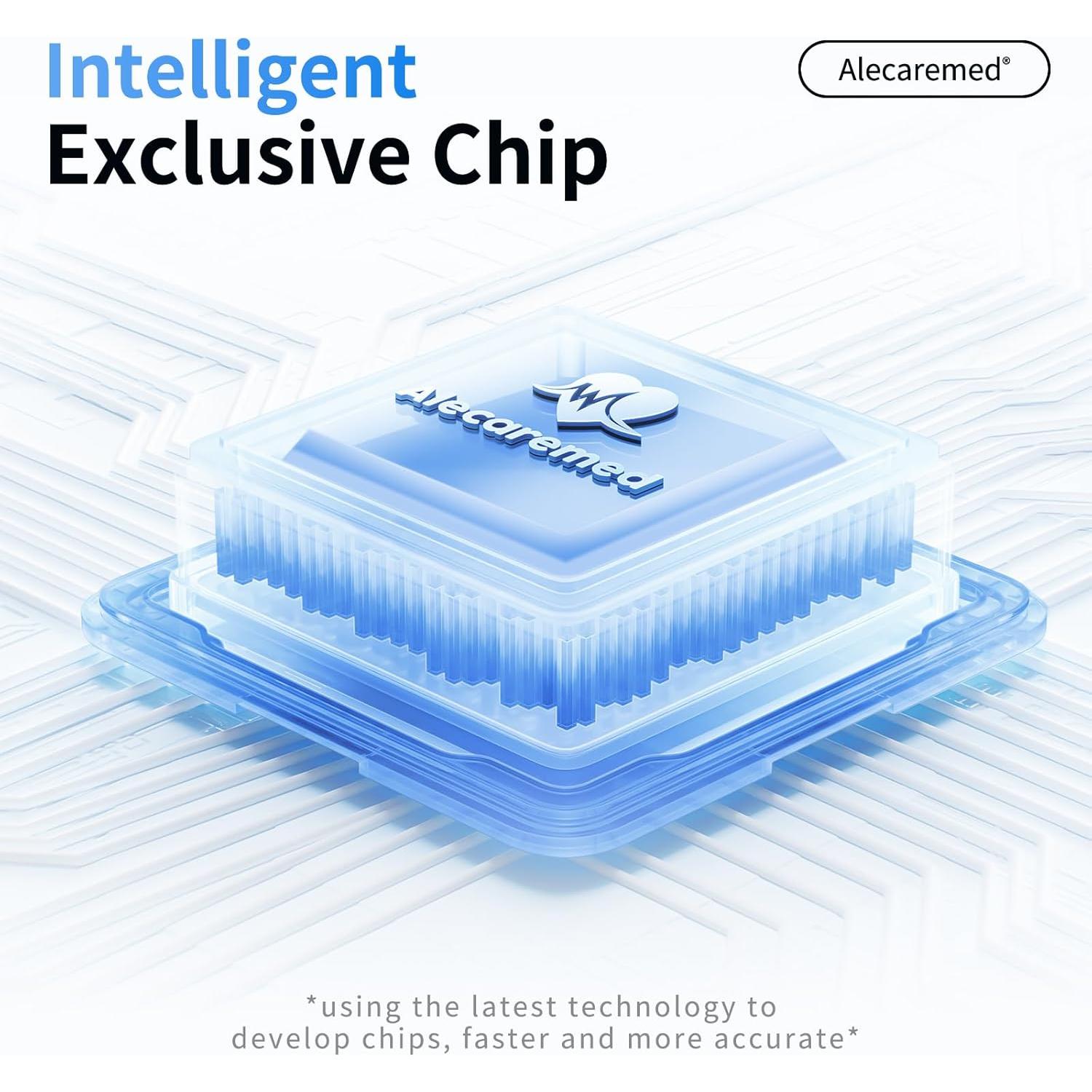 Oxímetro de Pulso Alecaremed YM301 con Pantalla TFT y Memoria