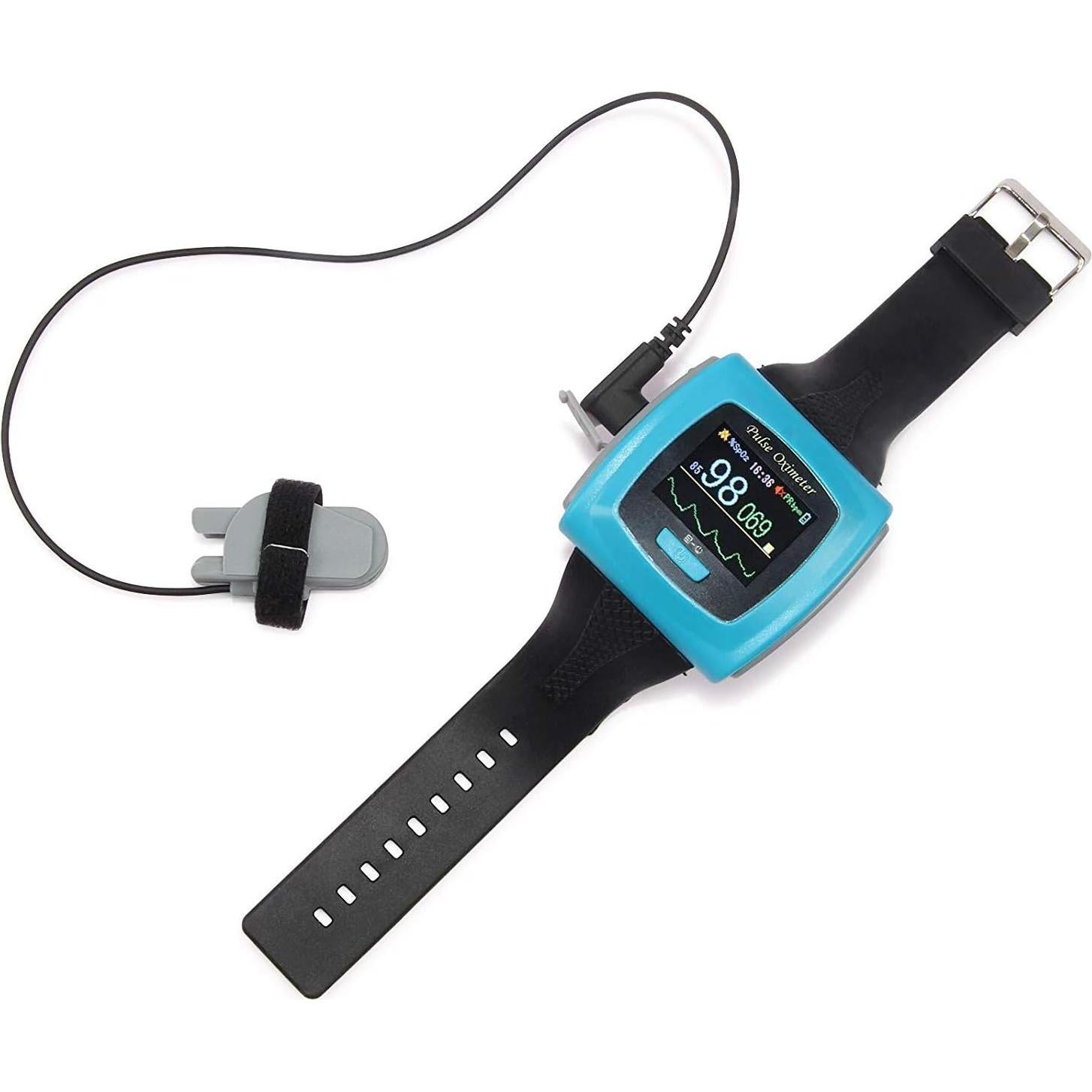 Oxímetro de Pulso de Muñeca Contec CMS50F con Software