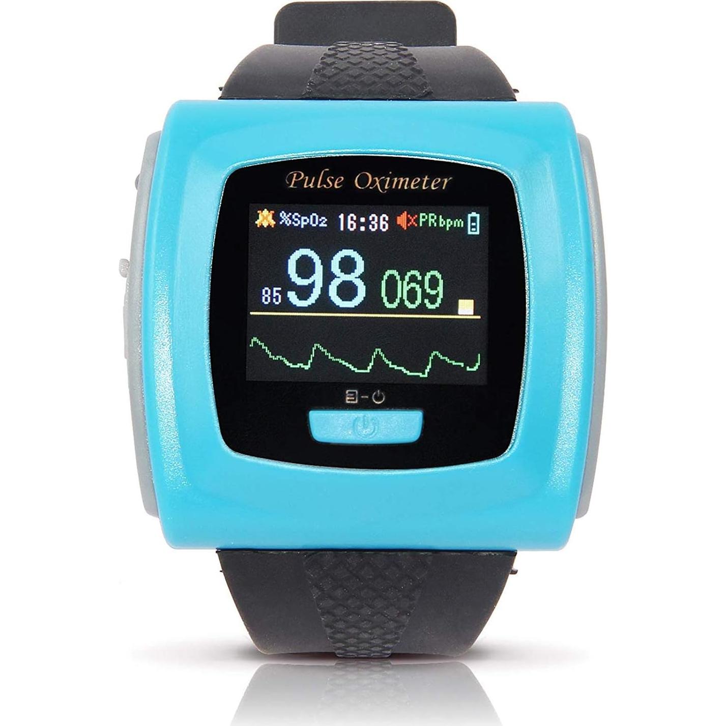 Oxímetro de Pulso de Muñeca Contec CMS50F con Software