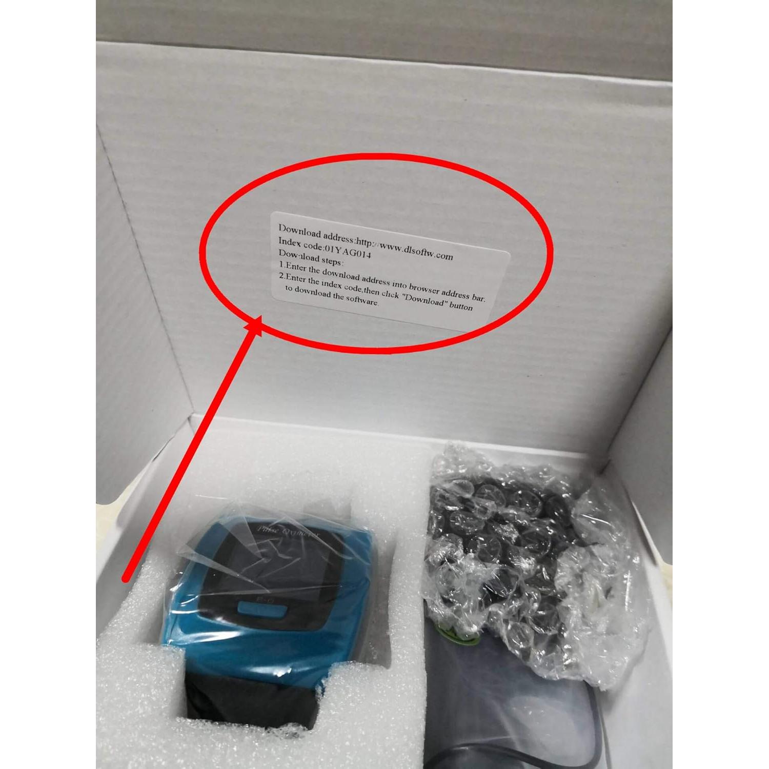 Oxímetro de Pulso de Muñeca Contec CMS50F con Software