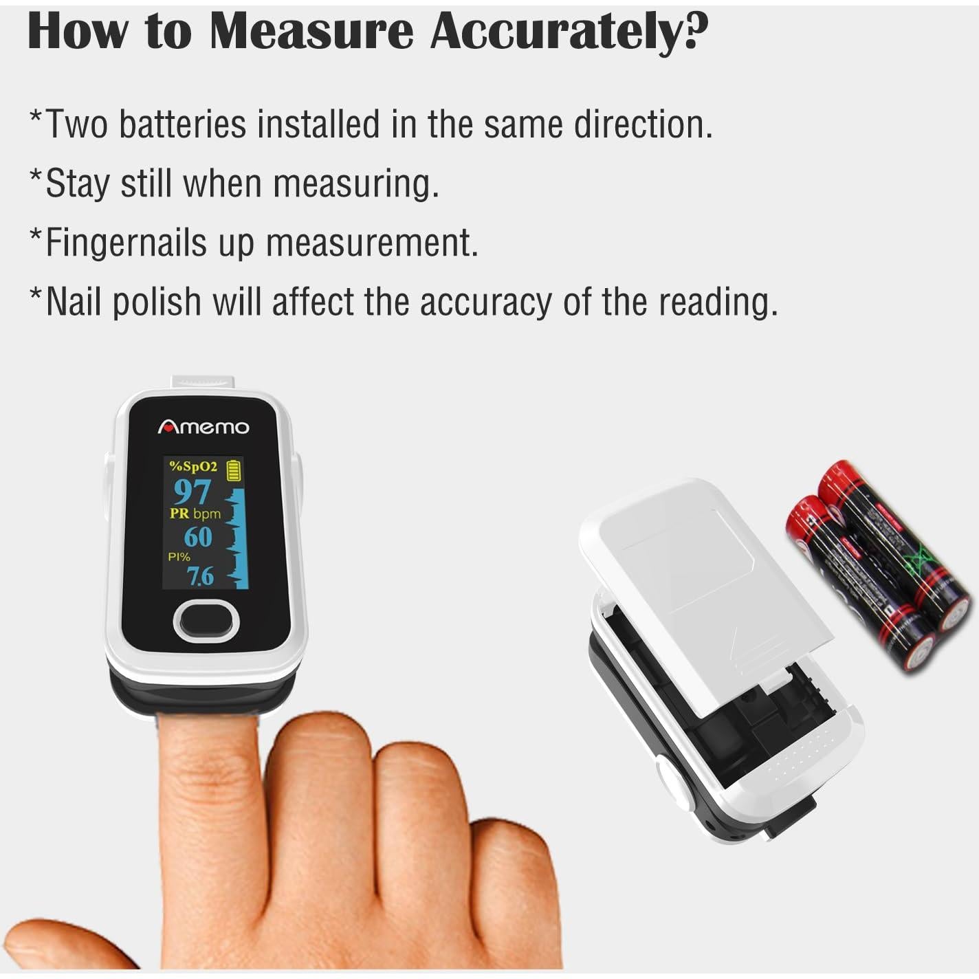 Oxímetro de Pulso SHENZHEN, Monitor de Oxígeno OLED, 91g