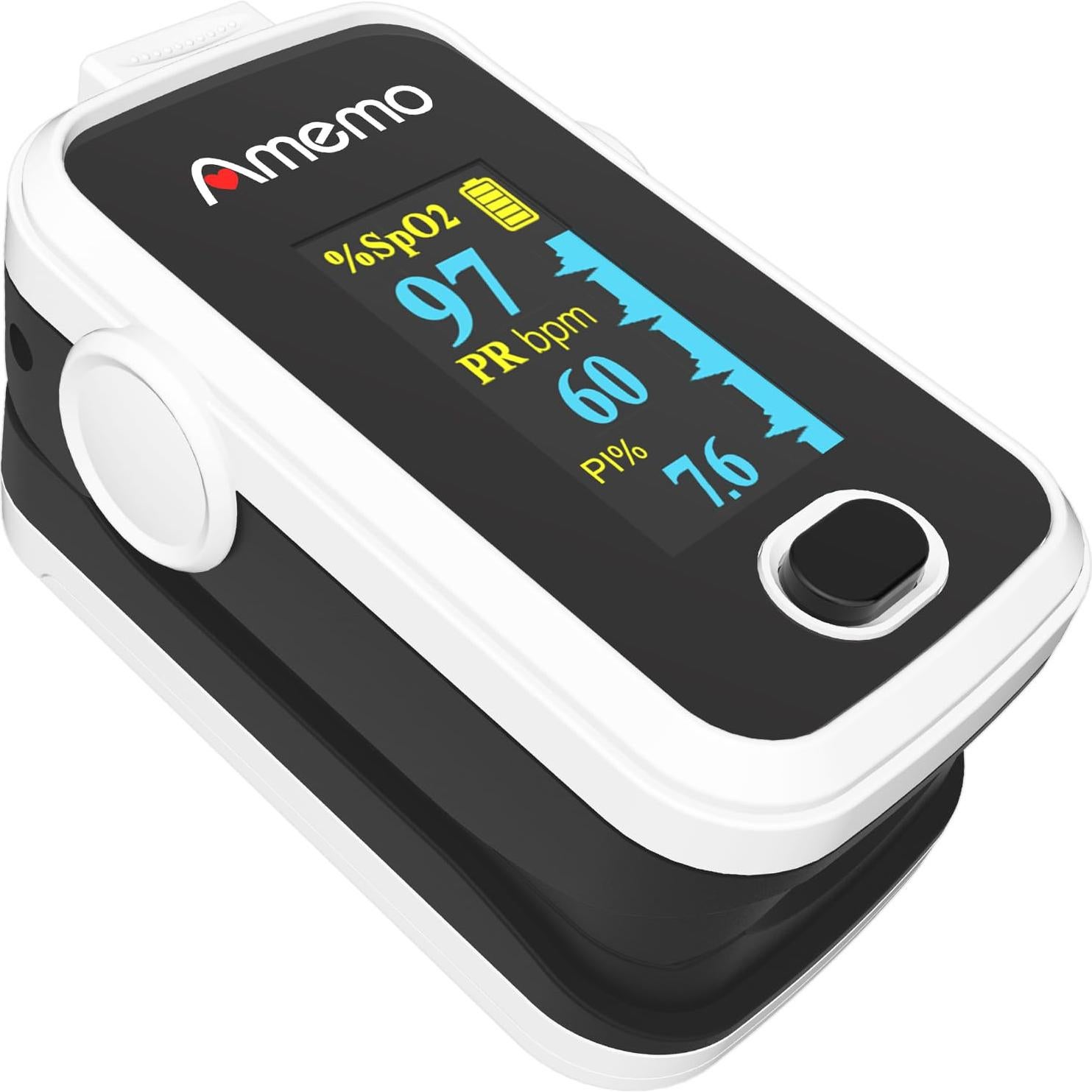 Oxímetro de Pulso SHENZHEN, Monitor de Oxígeno OLED, 91g