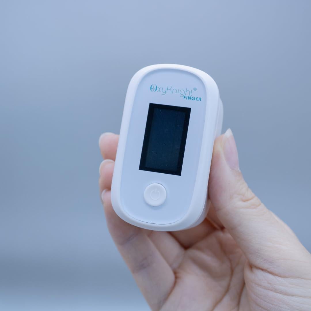 Oxímetro de Pulso Bluetooth OxyKnight - Mide Oxígeno y Pulso