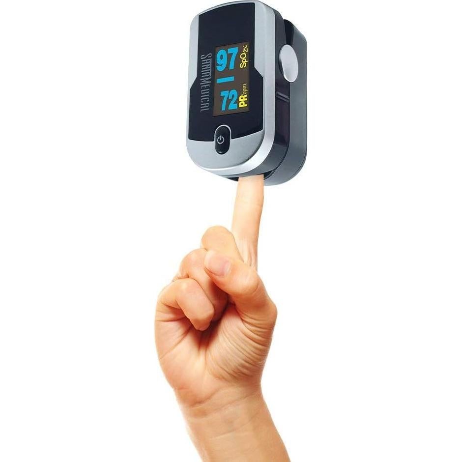 Oxímetro de Pulso Santamedical SM-1100S con Pantalla OLED