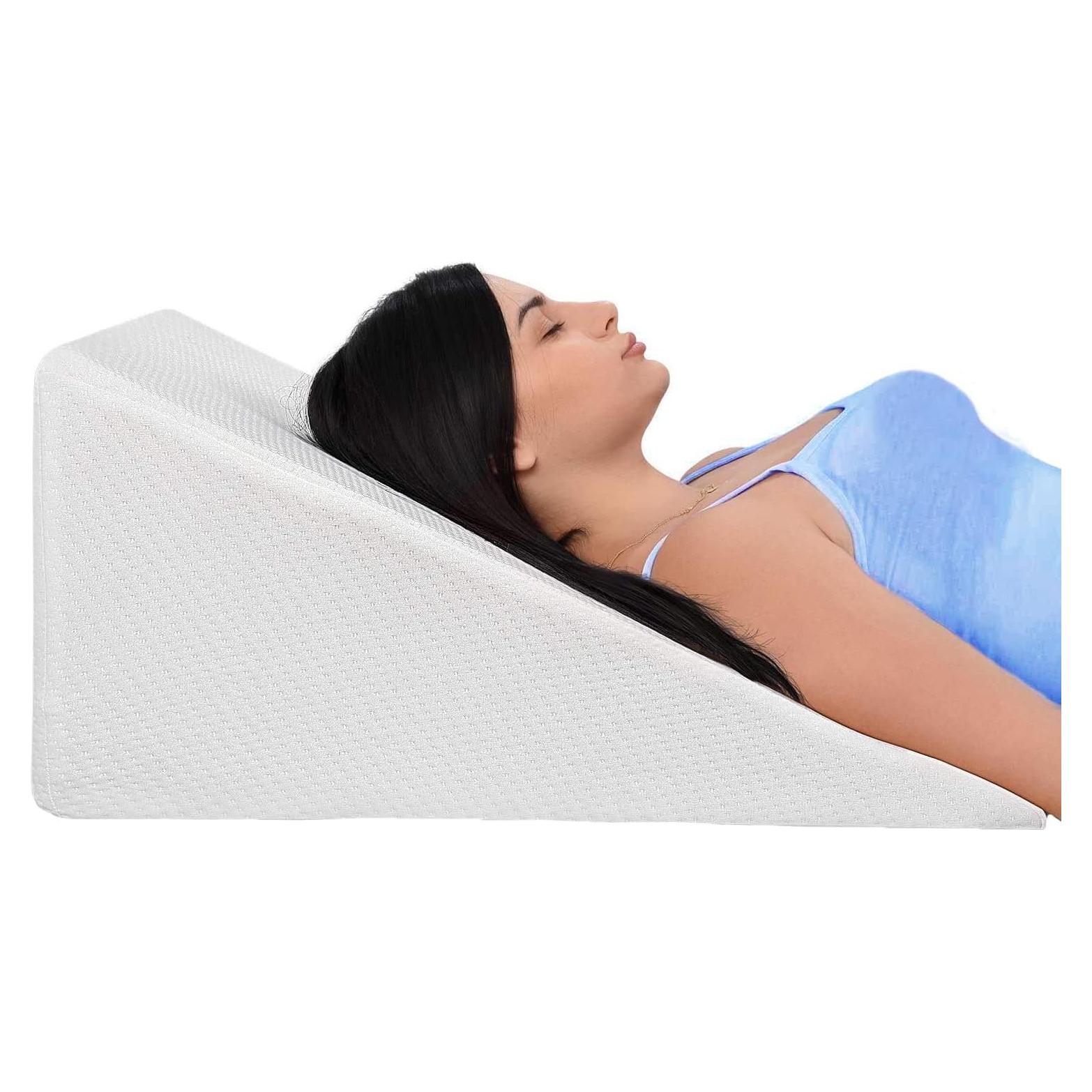 Almohada en Forma de Cuña Ebung - Espuma Viscoelástica 63.5x61 cm